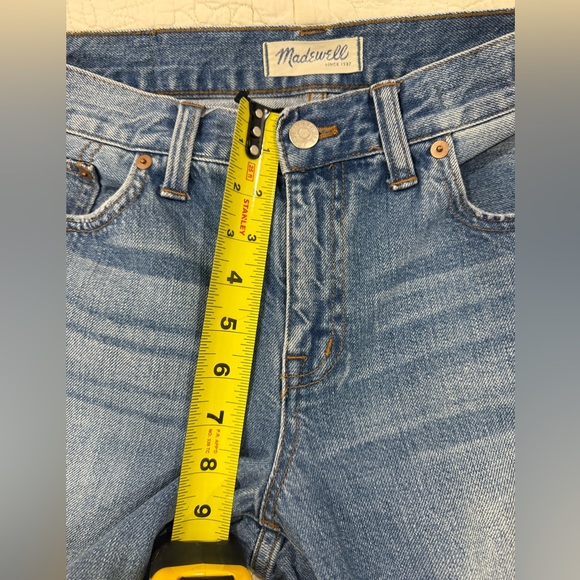 Madewell Classic Blue Straight Jeans / Women’s Size 27 - Picture 4 of 9